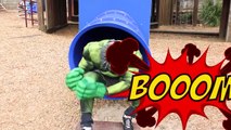 Spidergirl Vs Zombie Ironman w Spiderman Hulk & Joker - Superhero Time Adventures Episode 2