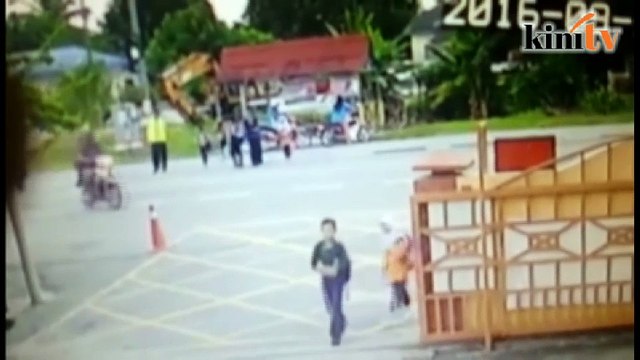 Trailer speeds through red light, kills student in front of school