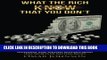 [PDF] What The Rich Know That You Don t: How The Rich Think Differently From The Middle Class And