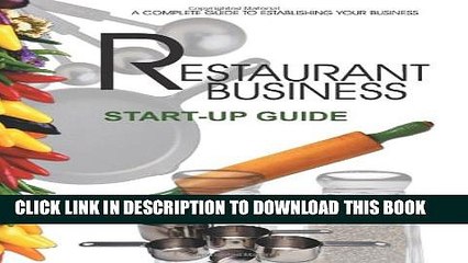 [PDF] The Restaurant Business Start-up Guide (Real-World Business) Popular Online