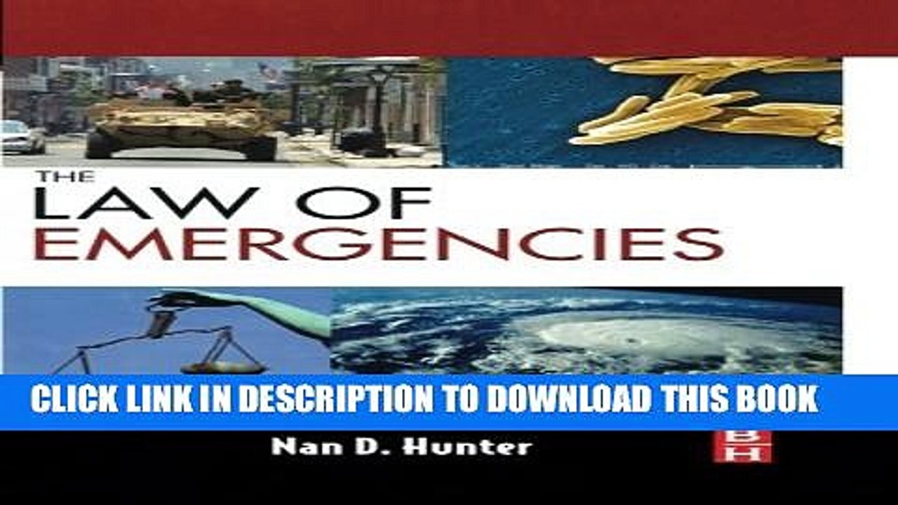 [PDF] The Law of Emergencies: Public Health and Disaster Management [Full Ebook]
