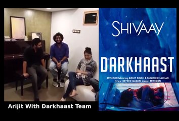 Arijit Singh With Mithoon And Sunidhi Chauhan | Darkhaast | Shivaay | Ajay Devgan