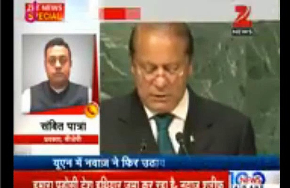 Indian Media Crying  over Nawaz Sharif speech in UN 2016