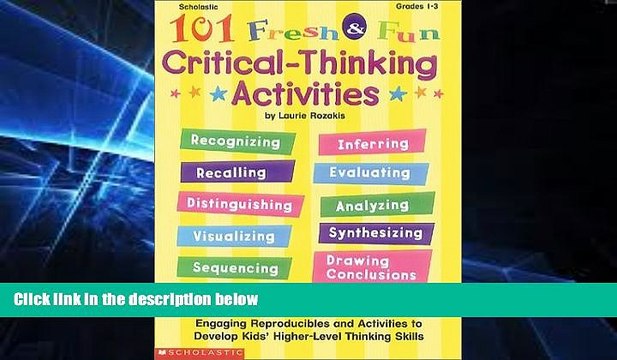 Big Deals 101 Fresh Fun Critical-Thinking Activities (Grades 1-3) Best Seller Books Most Wanted