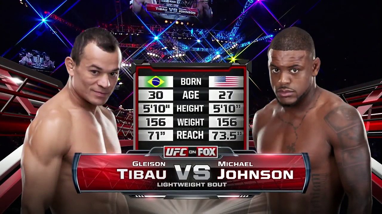 U F C Fr ee Fi ght:  Michael Johnson vs Gleison Tibau