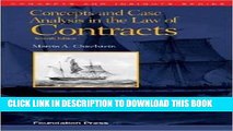 [PDF] Concepts and Case Analysis in the Law of Contracts (Concepts and Insights) Full Colection
