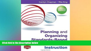 Big Deals  Planning and Organizing Standards-Based Differentiated Instruction  Free Full Read Best