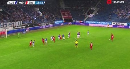 Reto Ziegler, Frikik Golüyle Geceye Damga Vurdu