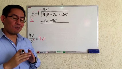 División polinomios ejemplo 3