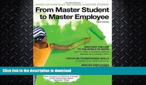 FAVORITE BOOK  From Master Student to Master Employee (Textbook-specific CSFI) FULL ONLINE