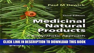 New Book Medicinal Natural Products: A Biosynthetic Approach