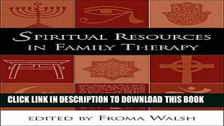 New Book Spiritual Resources in Family Therapy