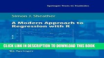 [PDF] A Modern Approach to Regression with R (Springer Texts in Statistics) Popular Colection