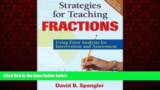 READ book  Strategies for Teaching Fractions: Using Error Analysis for Intervention and
