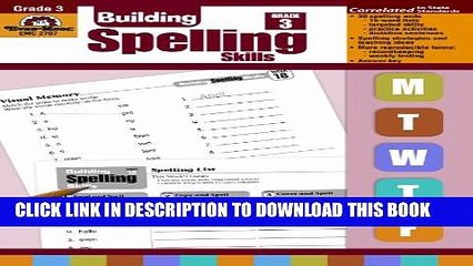 [PDF] Building Spelling Skills: Grade 3 Popular Online