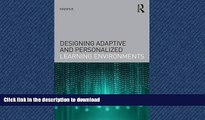 FAVORIT BOOK Designing Adaptive and Personalized Learning Environments (Interdisciplinary