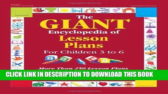 [PDF] The Giant Encyclopedia of Lesson Plans for Children 3 to 6 (GR-18345) Popular Colection