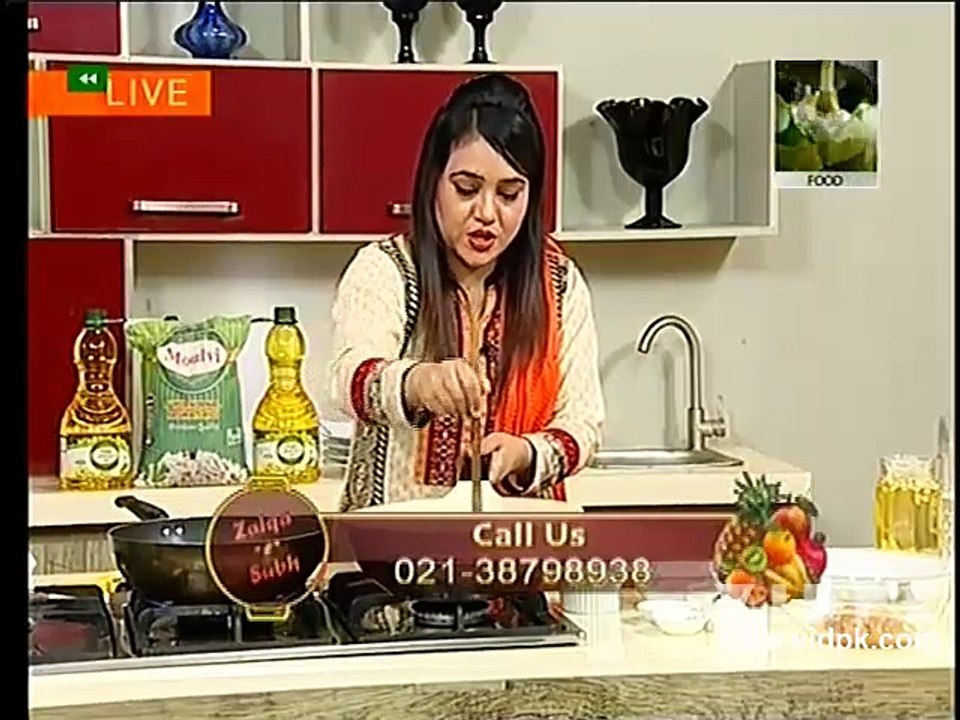 Khubani Ka Meetha by Chef Shab Shiraz in Zaiqa-E-Subh