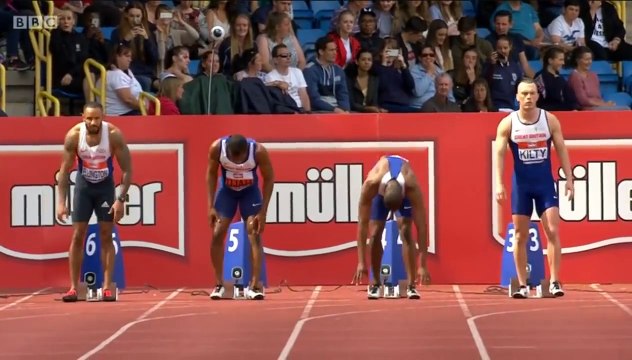 James Dasaolu wins Men's 100m Final HD British Athletics Championship 2016-Zbrk0WJGjHU
