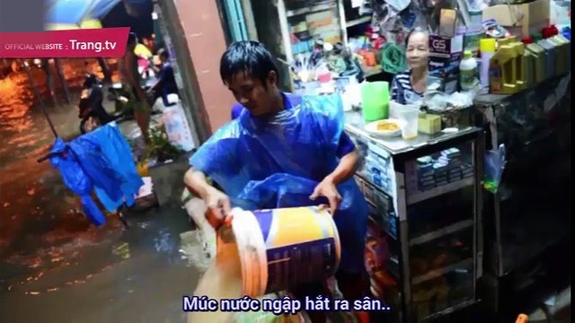 Bản nhạc chế Sài Gòn ngập lắm... Sài Gòn ơi!!! gây thích thú