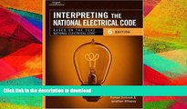 READ  Interpreting the National Electrical Code: Based on the 2002 National Electrical Code, 6th