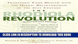 Collection Book The Rhodiola Revolution:Â Transform Your Health with the Herbal Breakthrough of