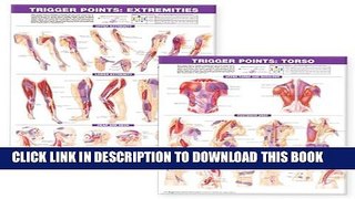 New Book Trigger Point Chart Set: Torso   Extremities  Lam