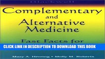 New Book Blackwell Complementary and Alternative Medicine: Fast Facts for Medical Practice