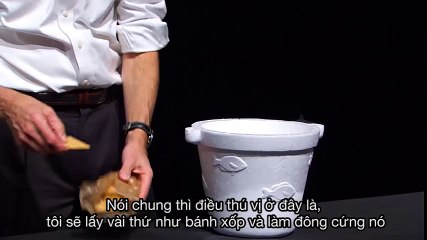 Làm thí nghiệm vui với ni tơ lỏng