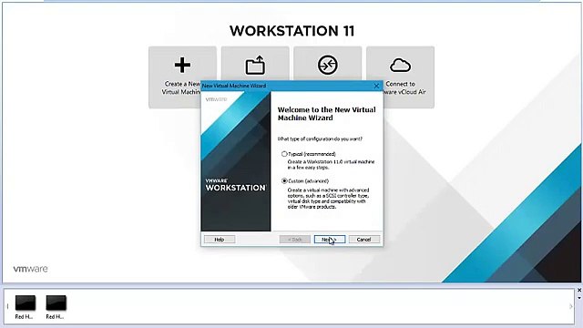 How to Install Red Hat Linux 7 in VMware Workstation 11