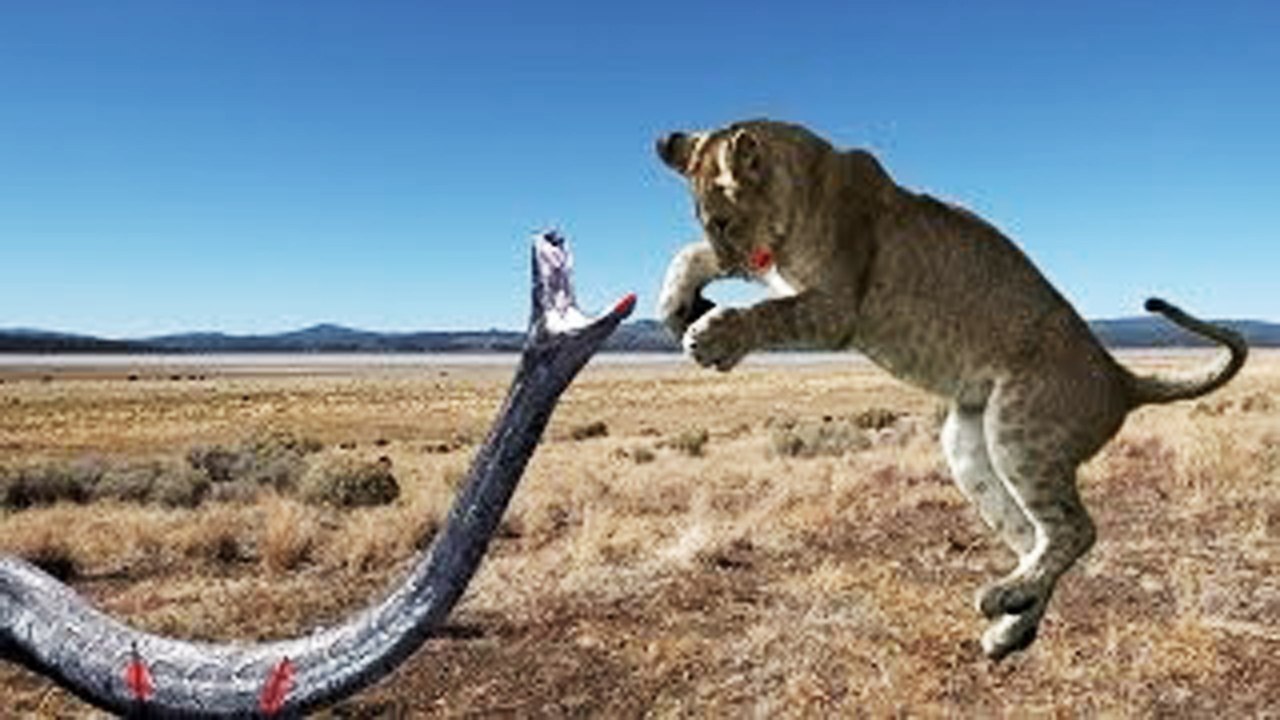 Wild animals - The fight for survival of the predators Anaconda vs Crocodile vs Lion  vs Tiger