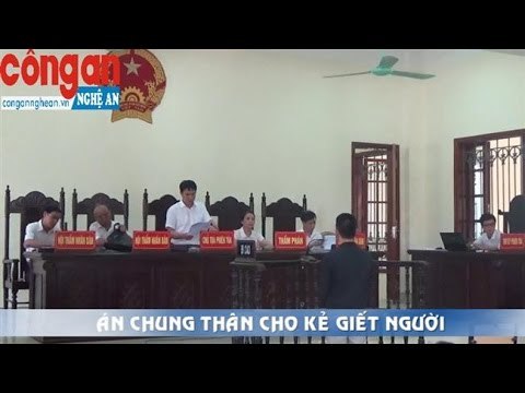 Án chung thân cho kẻ giết người