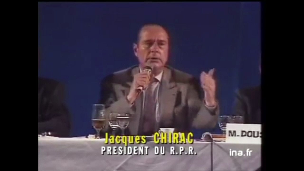 Jacques Chirac : « Le bruit et l'odeur... »