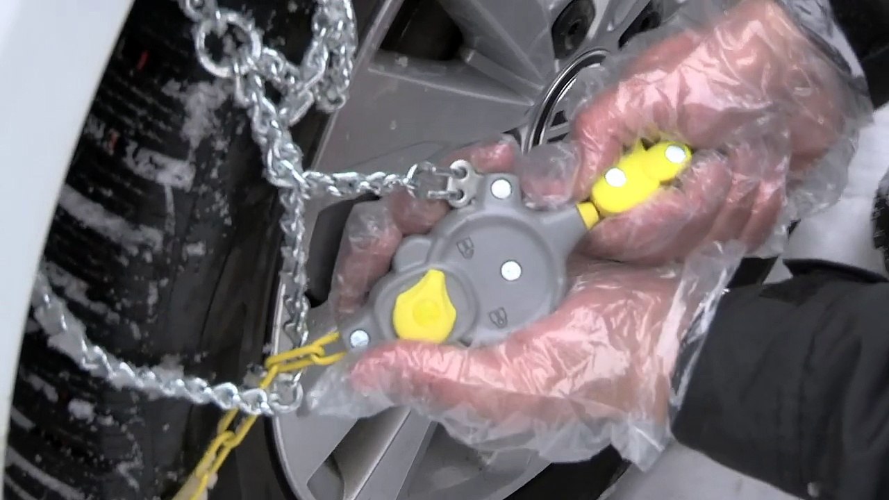 POLAIRE XL7 : passanger car snow Chain fiting - Chaine à neige tourisme montage