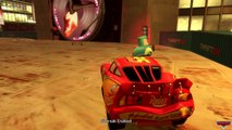 Arena Disney car Lightning McQueen Chick Hicks Francesco Bernoulli Guido Ramone