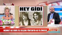 Mehmet Ali Erbil ve Selçuk Yöntem'in 40 yıl önceki fotoğrafı