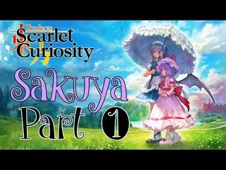 Touhou: Scarlet Curiosity Walkthrough Part 1 (PS4) Sakuya Story - Misty Lake