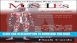 Collection Book The Muscles (Flash Cards) (Flash Anatomy)