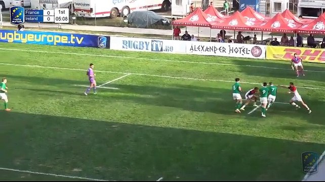 France U18 battue en finale par l'Irlande au championnat d'Europe