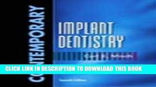 New Book Contemporary Implant Dentistry, 2e