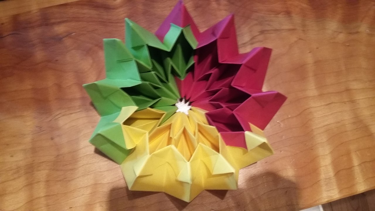 origami fireworks