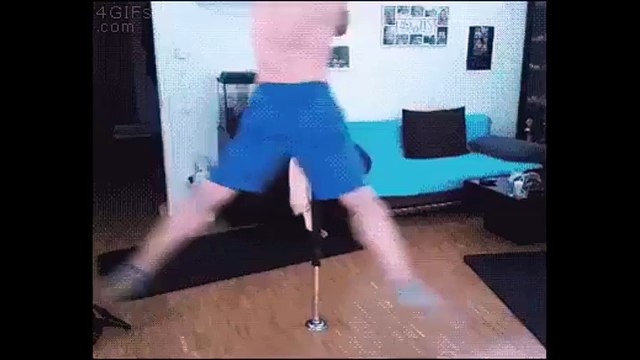 19/8 - Chú mèo múa cột gây xôn xao