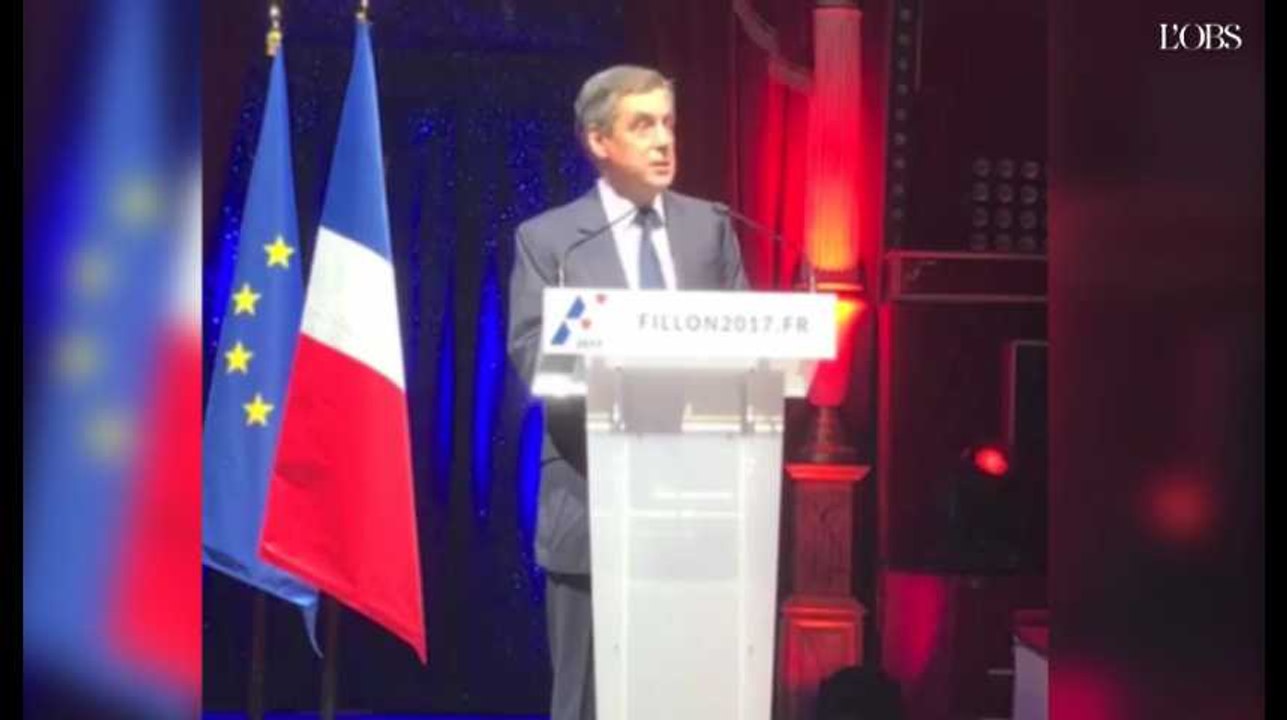 Fillon : "Je ne suis pas un socialiste qui vend des roses"