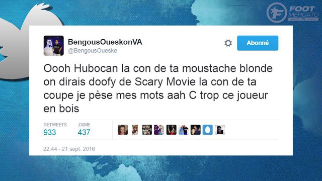 Twitter se déchaîne sur le Marseillais Hubocan