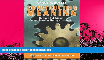 READ BOOK  Constructing Meaning Through Kid-Friendly Comprehension Strategy Instruction (Maupin