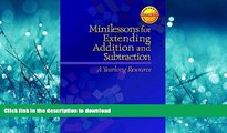 FAVORIT BOOK Minilessons for Extending Addition and Subtraction: A Yearlong Resource (Contexts for
