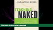FAVORIT BOOK Teaching Naked: How Moving Technology Out of Your College Classroom Will Improve