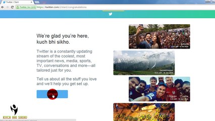 What is Twitter?How to create a Twitter Account?Hindi video by Kuch Bhi Sikho