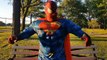 HULK Transforms Into RED HULK w_ SPIDERMAN - Spider-man Last Stand IRL - Superheroes part 3