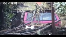 Indonesian rescuers search for survivors after flash floods